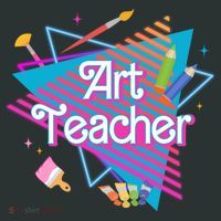 Art Teacher Retro Gift Toddler T-Shirt thumb 4