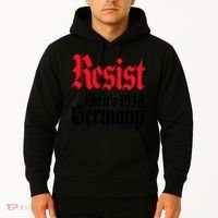 Anti Trump Resist It's Like Germany 1938 Activist Protest Hoodie thumb 2