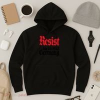 Anti Trump Resist It's Like Germany 1938 Activist Protest Hoodie thumb 3