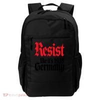 Anti Trump Resist It's Like Germany 1938 Activist Protest Backpack thumb 0