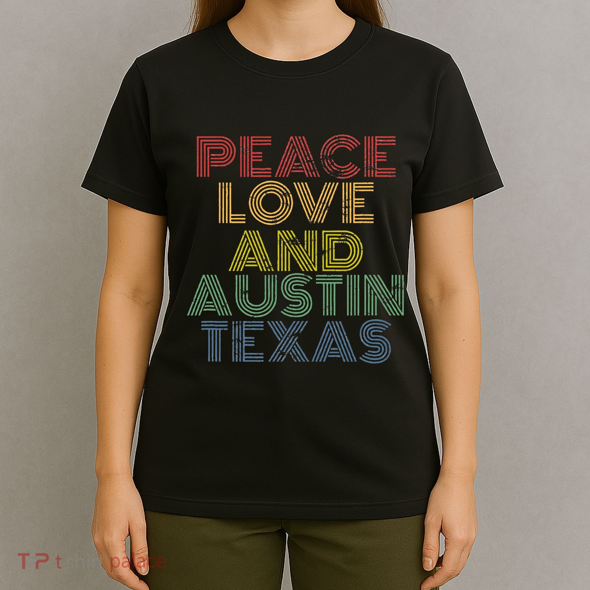 Austin Texas Retro Vintage T-Shirt
