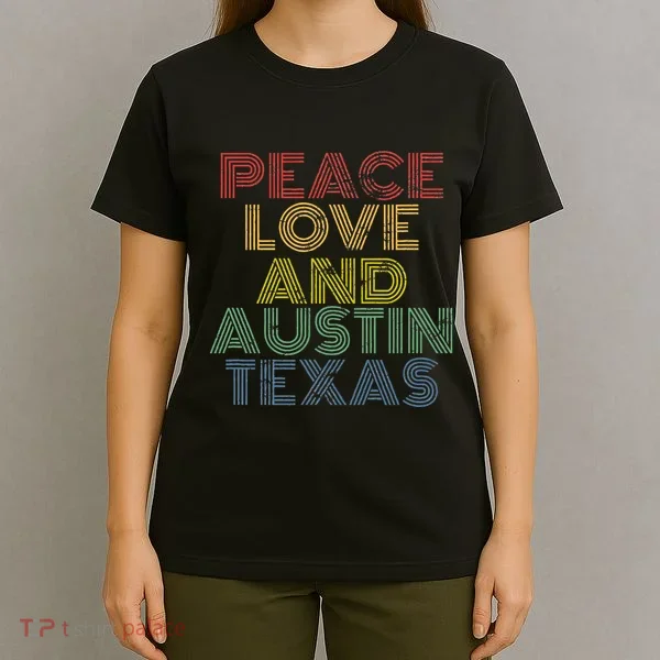 Austin Texas Retro Vintage T-Shirt