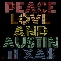Austin Texas Retro Vintage T-Shirt thumb 7