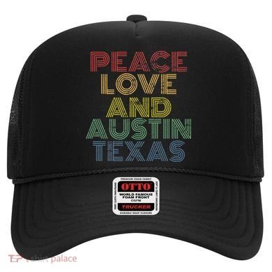 Austin Texas Retro Vintage Hat