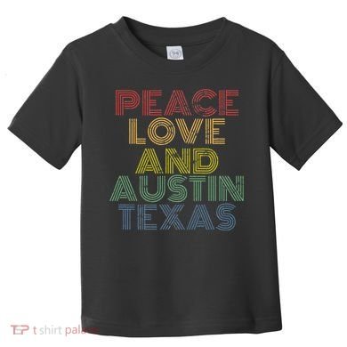 Austin Texas Retro Vintage Toddler T-Shirt