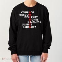 Anti Trump Resist Political Women's Sweatshirt thumb 0