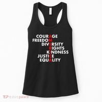 Anti Trump Resist Political Women's Tank Top thumb 0