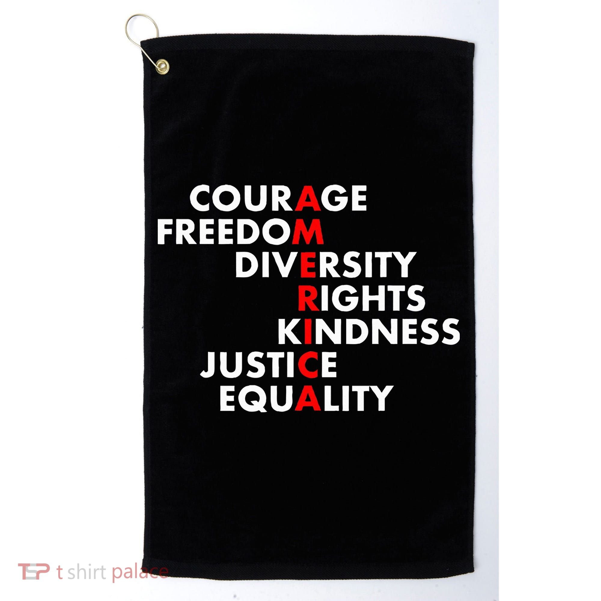 Anti Trump Resist Political Golf Towel