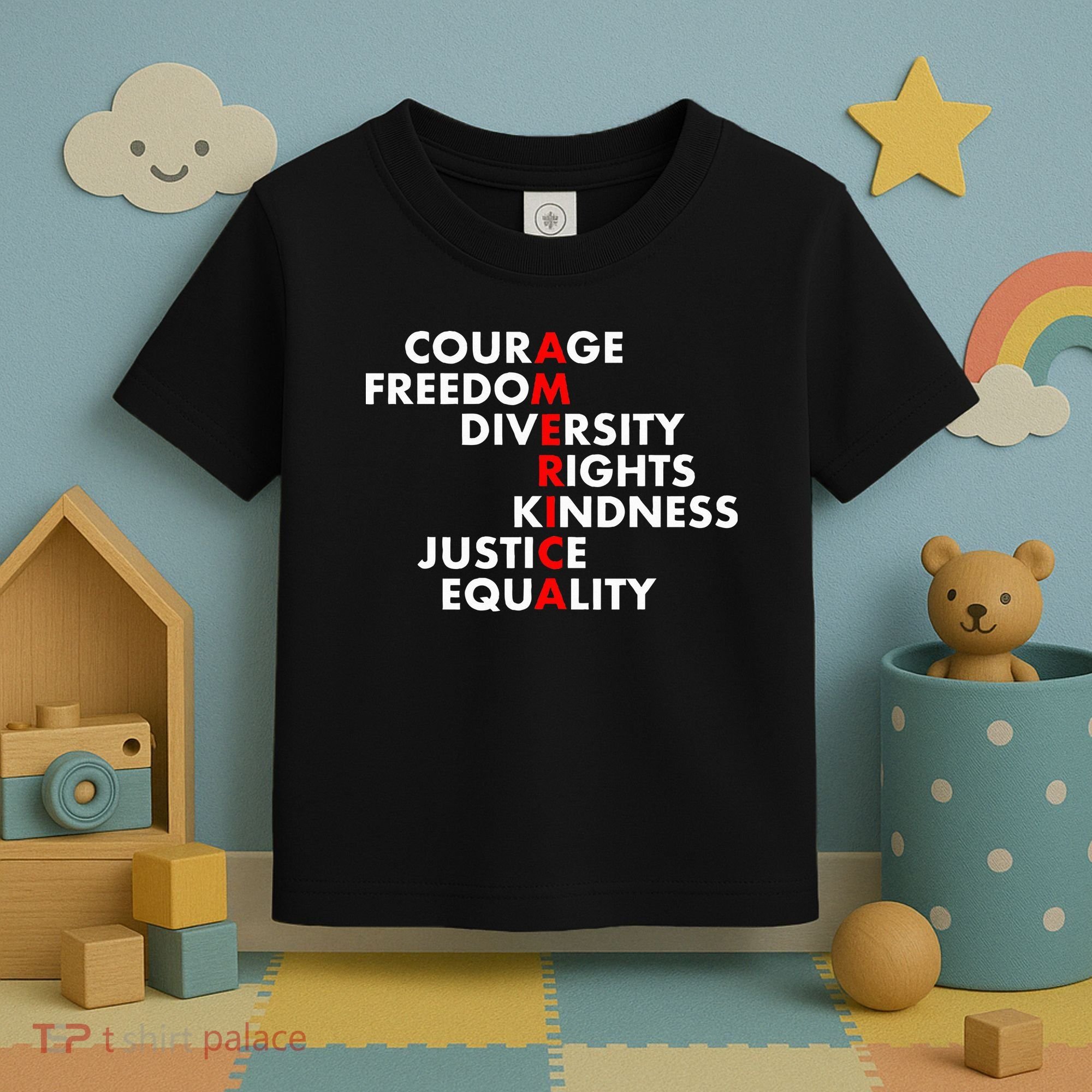 Anti Trump Resist Political Toddler T-Shirt