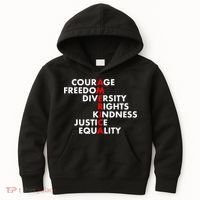 Anti Trump Resist Political Kids Hoodie thumb 0