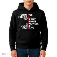 Anti Trump Resist Political Kids Hoodie thumb 4