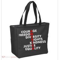 Anti Trump Resist Political Tote Bag thumb 2