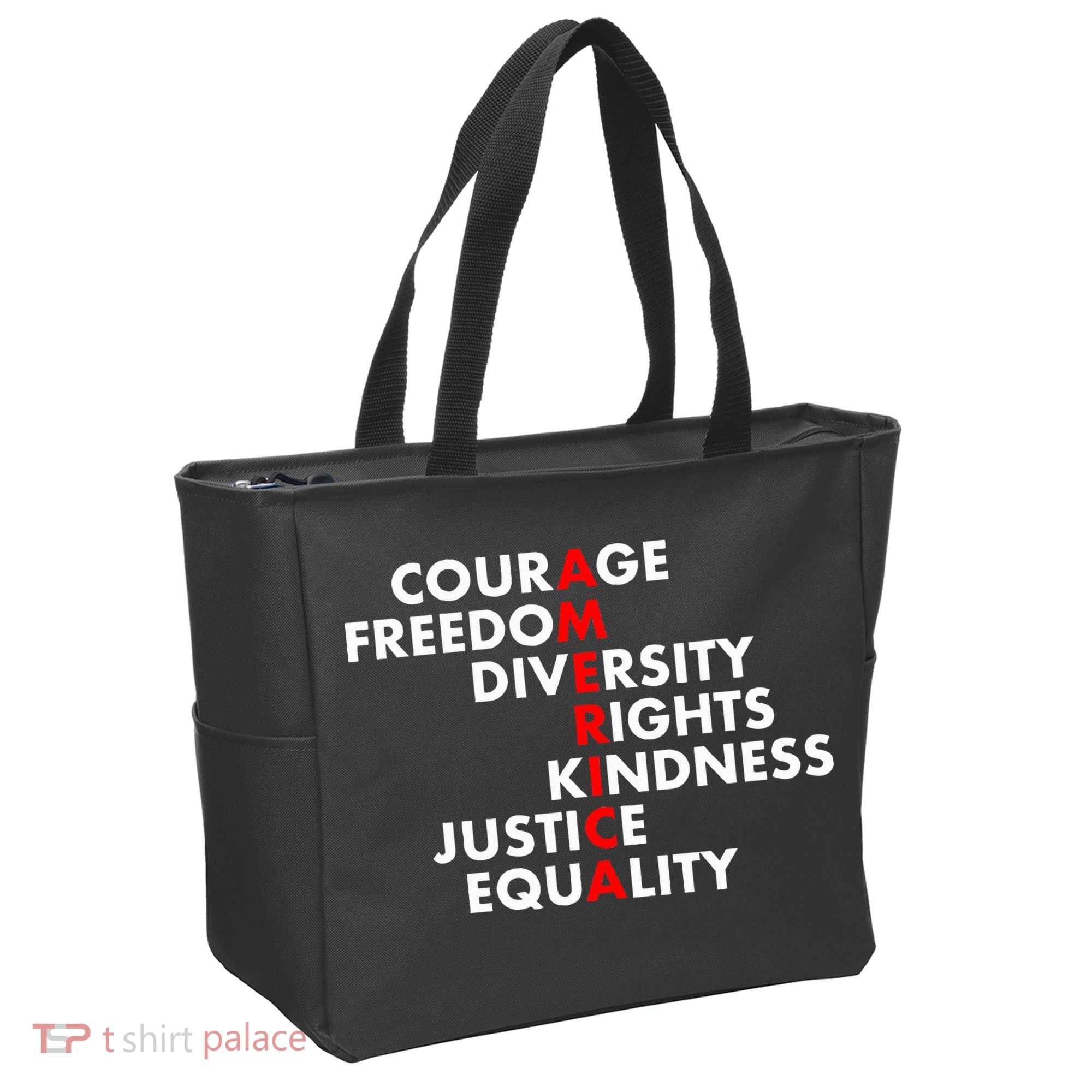 Anti Trump Resist Political Tote Bag