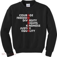 Anti Trump Resist Political Kids Sweatshirt thumb 0