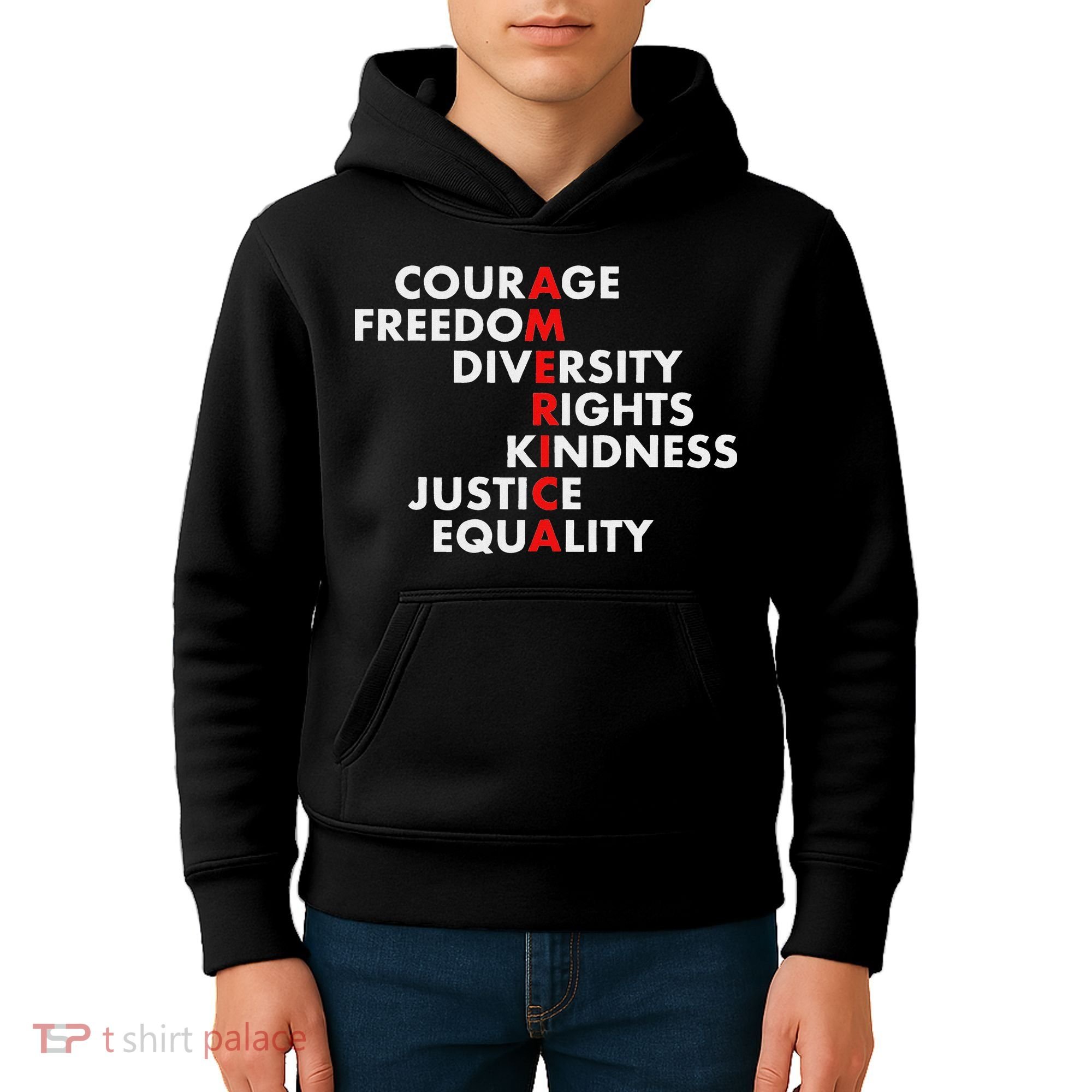 Anti Trump Resist Political Kids Hoodie