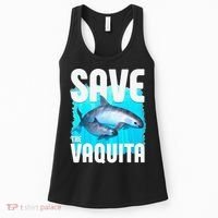 Awesome Trending Rare Porpoise Cochito Save The Vaquita Women's Tank Top thumb 0