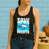 Awesome Trending Rare Porpoise Cochito Save The Vaquita Women's Tank Top thumb 2
