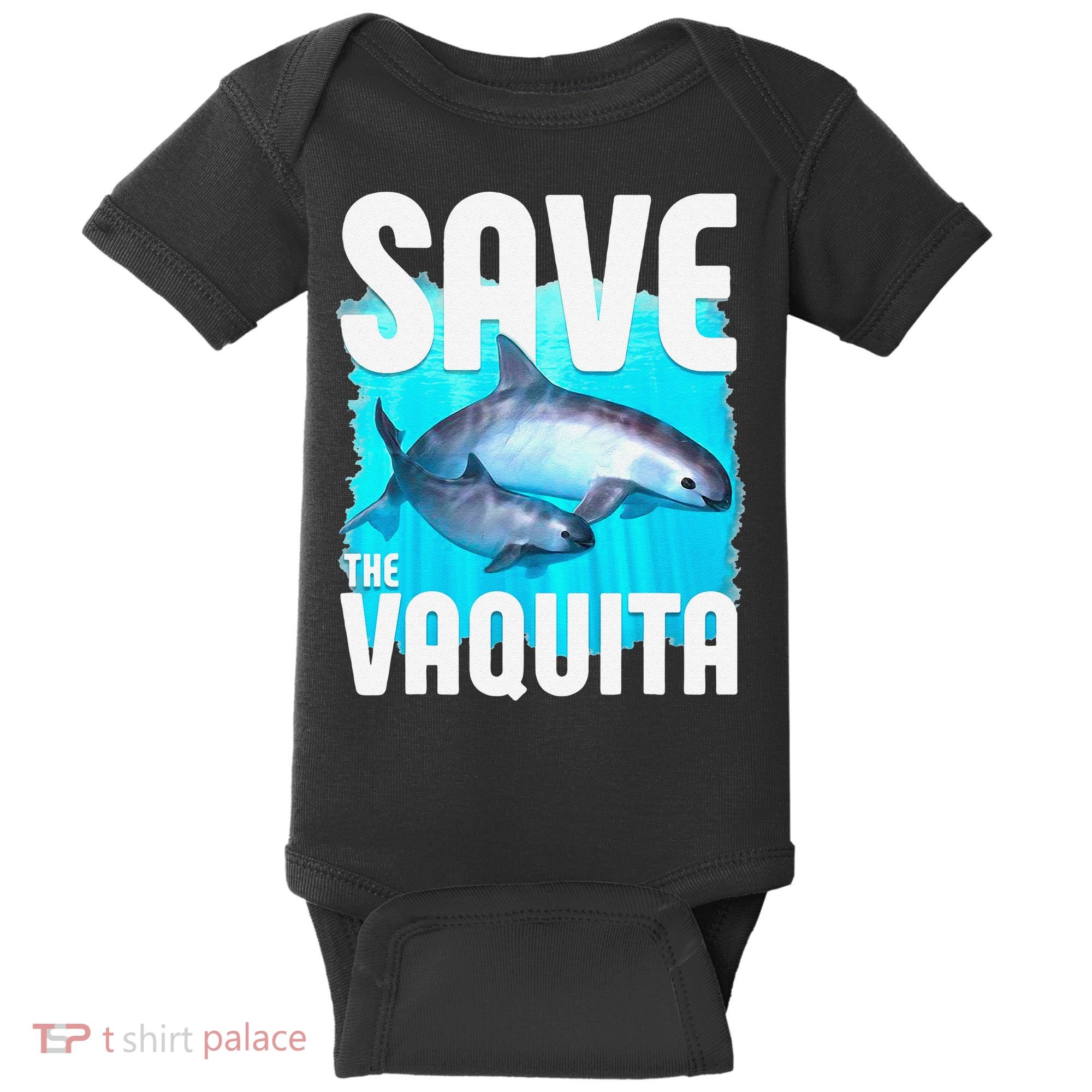 Awesome Trending Rare Porpoise Cochito Save The Vaquita Baby Bodysuit