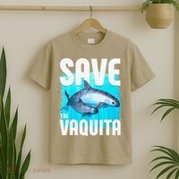 Awesome Trending Rare Porpoise Cochito Save The Vaquita T-Shirt thumb 2