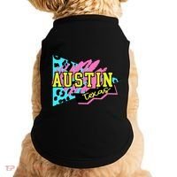 Austin Texas Retro 90s Doggie Tank thumb 0