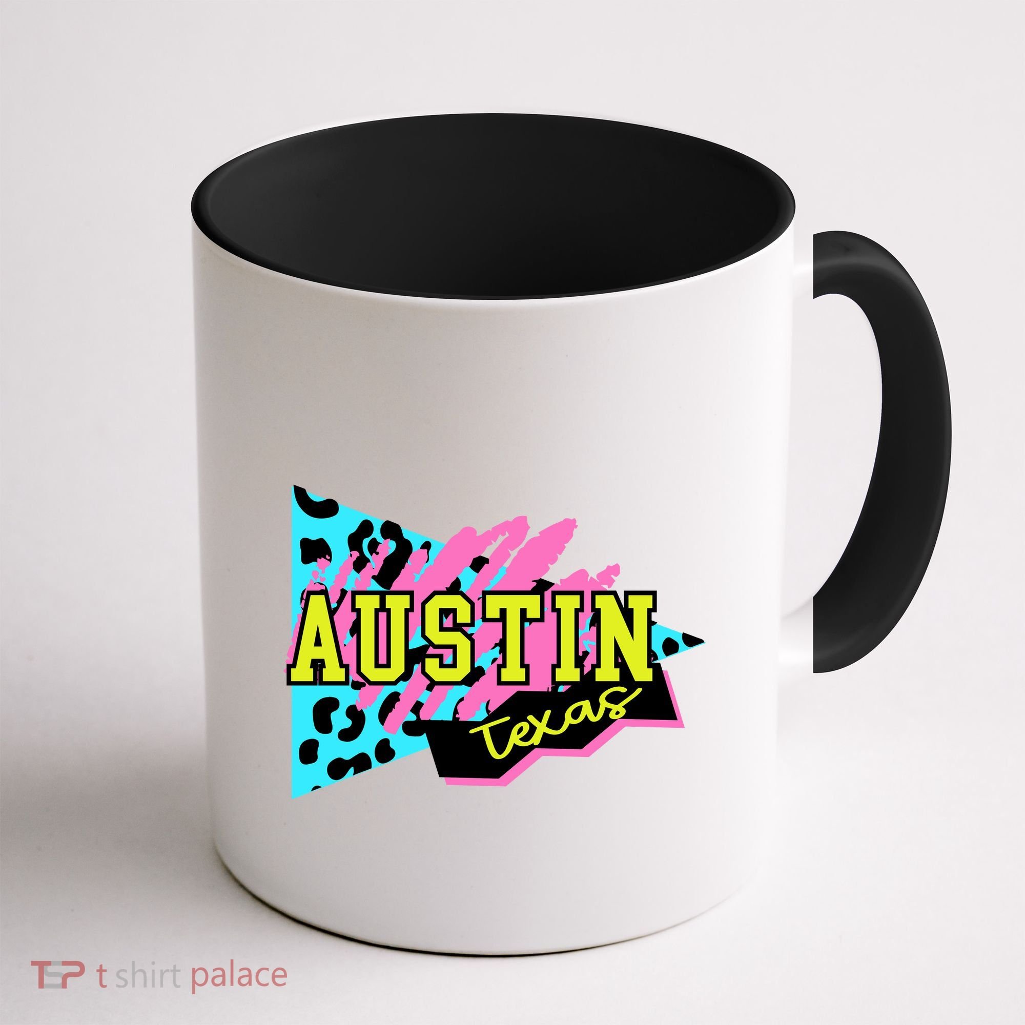 Austin Texas Retro 90s Coffee Mug