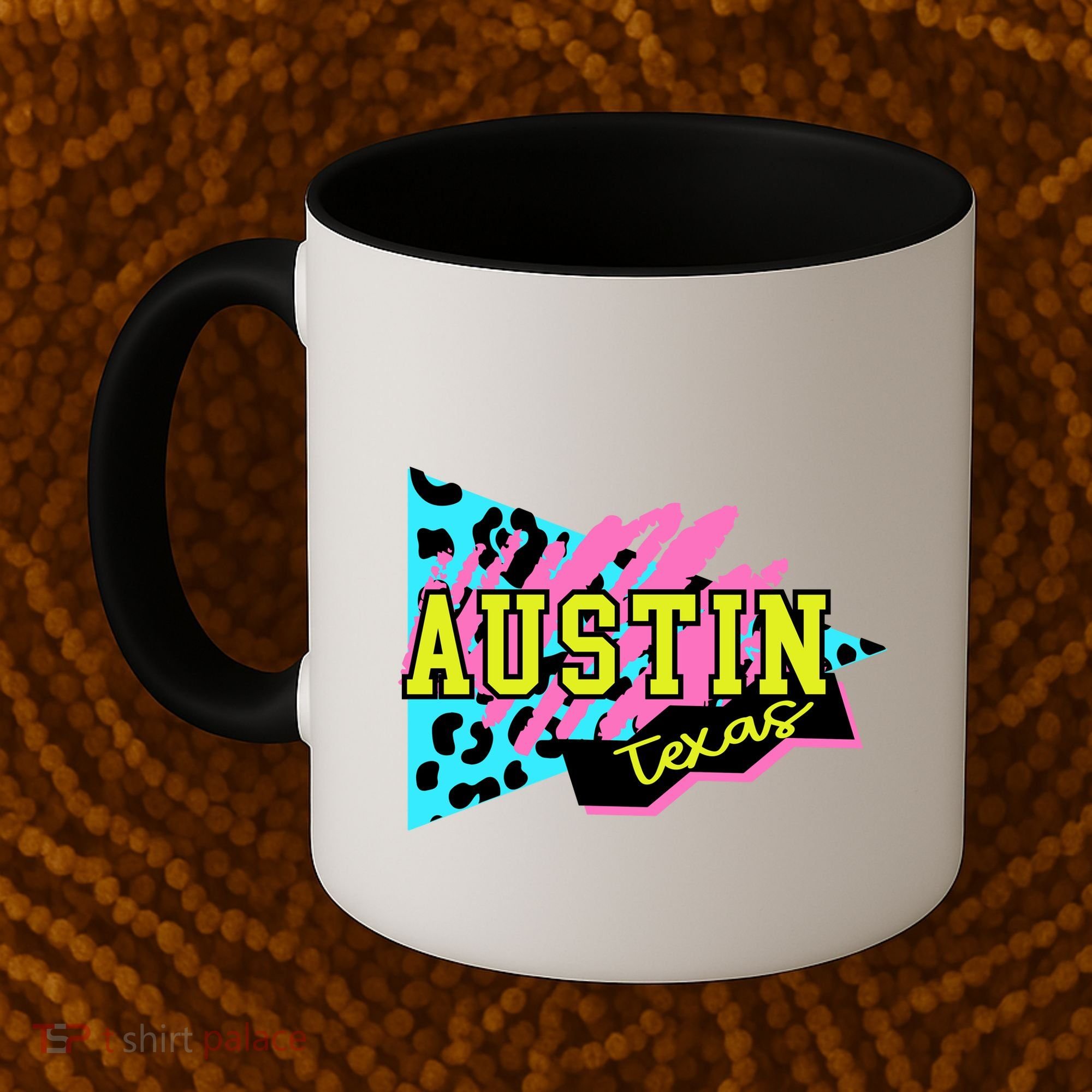 Austin Texas Retro 90s Coffee Mug