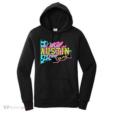 Austin Texas Retro 90s Women's Hoodie