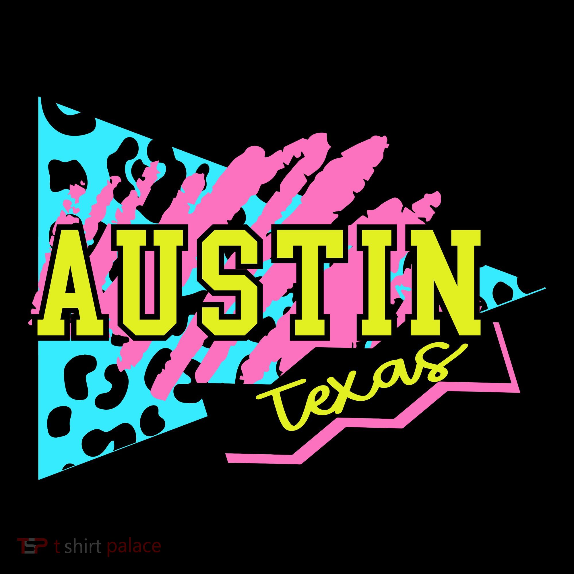 Austin Texas Retro 90s Women's Hoodie