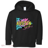 Austin Texas Retro 90s Toddler Hoodie thumb 0
