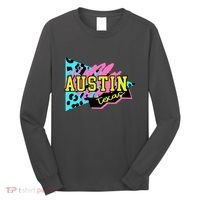 Austin Texas Retro 90s Long Sleeve Shirt thumb 0