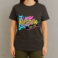 Austin Texas Retro 90s T-Shirt thumb 4