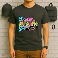 Austin Texas Retro 90s T-Shirt thumb 6