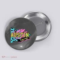 Austin Texas Retro 90s Button thumb 0