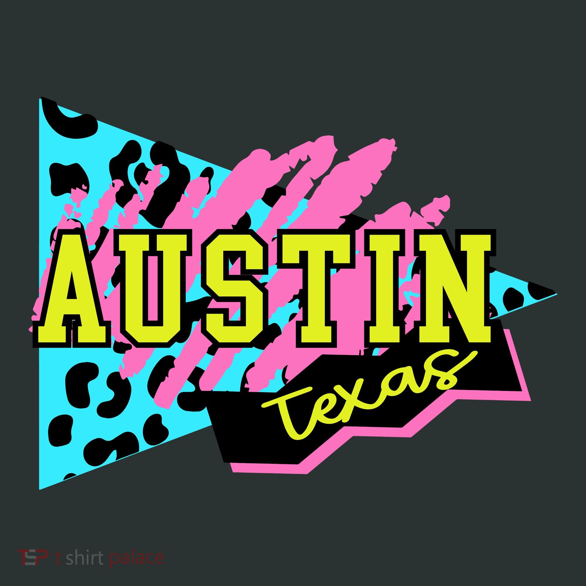 Austin Texas Retro 90s Coaster