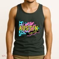 Austin Texas Retro 90s Tank Top thumb 3