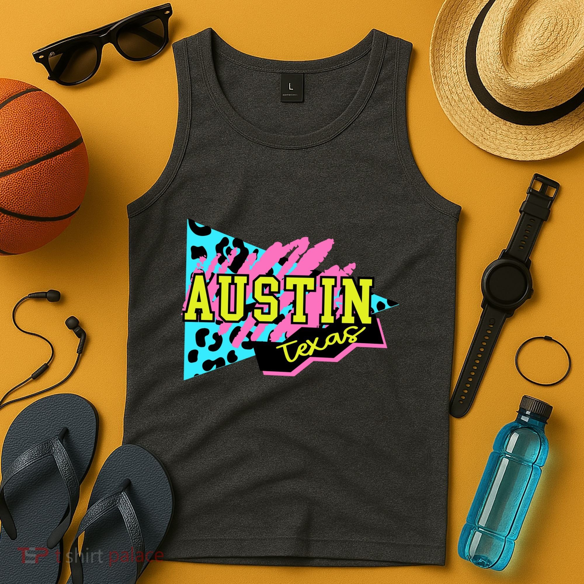 Austin Texas Retro 90s Tank Top