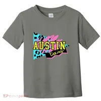 Austin Texas Retro 90s Toddler T-Shirt thumb 0