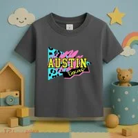 Austin Texas Retro 90s Toddler T-Shirt thumb 3