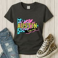 Austin Texas Retro 90s Women's T-Shirt thumb 3