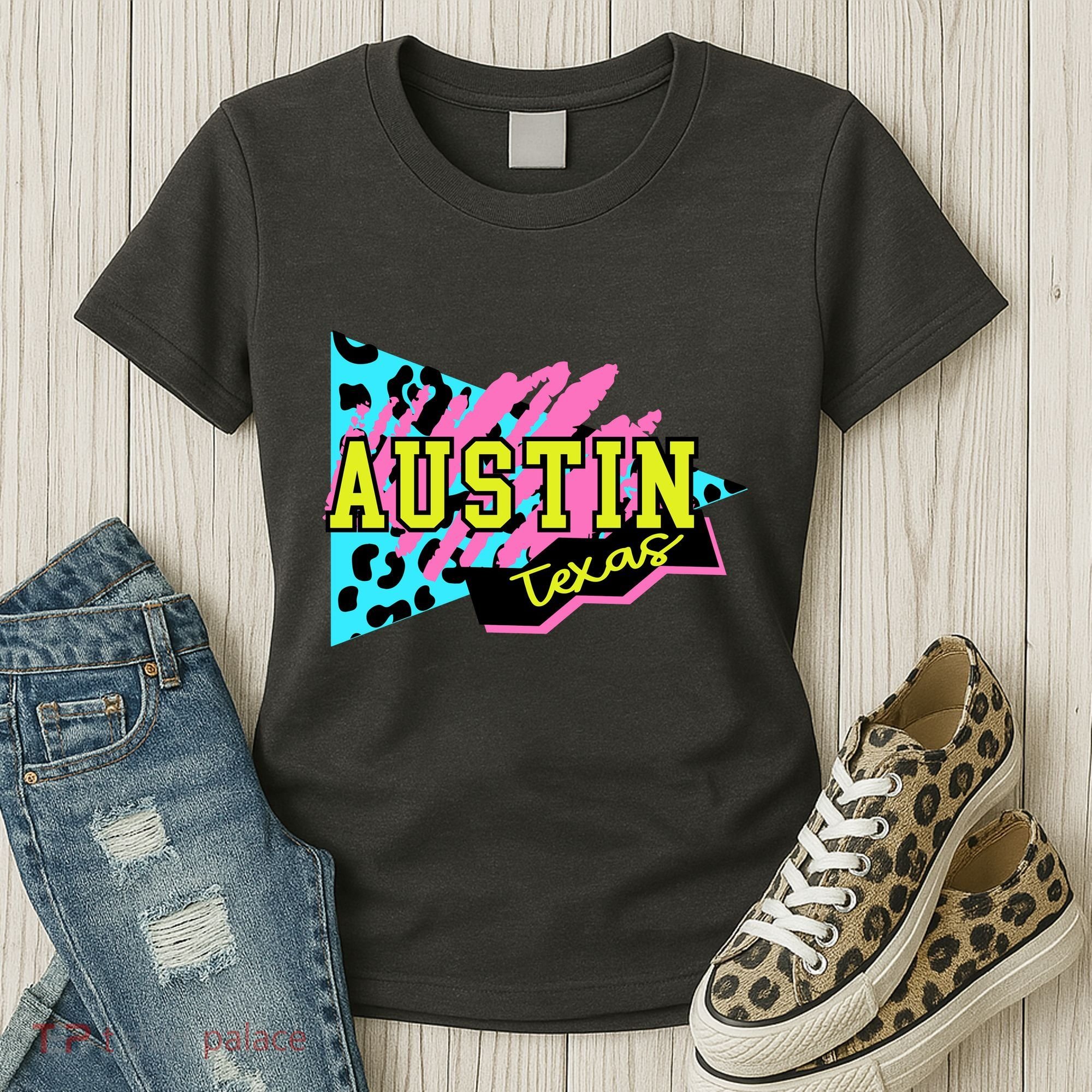 Austin Texas Retro 90s Women's T-Shirt