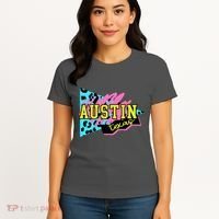 Austin Texas Retro 90s Women's T-Shirt thumb 4