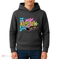 Austin Texas Retro 90s Kids Hoodie thumb 4