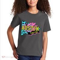 Austin Texas Retro 90s Kids T-Shirt thumb 2