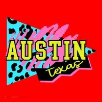 Austin Texas Retro 90s Santa Hat thumb 1