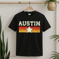 Austin Texas Retro Vintage Gift T-Shirt thumb 2