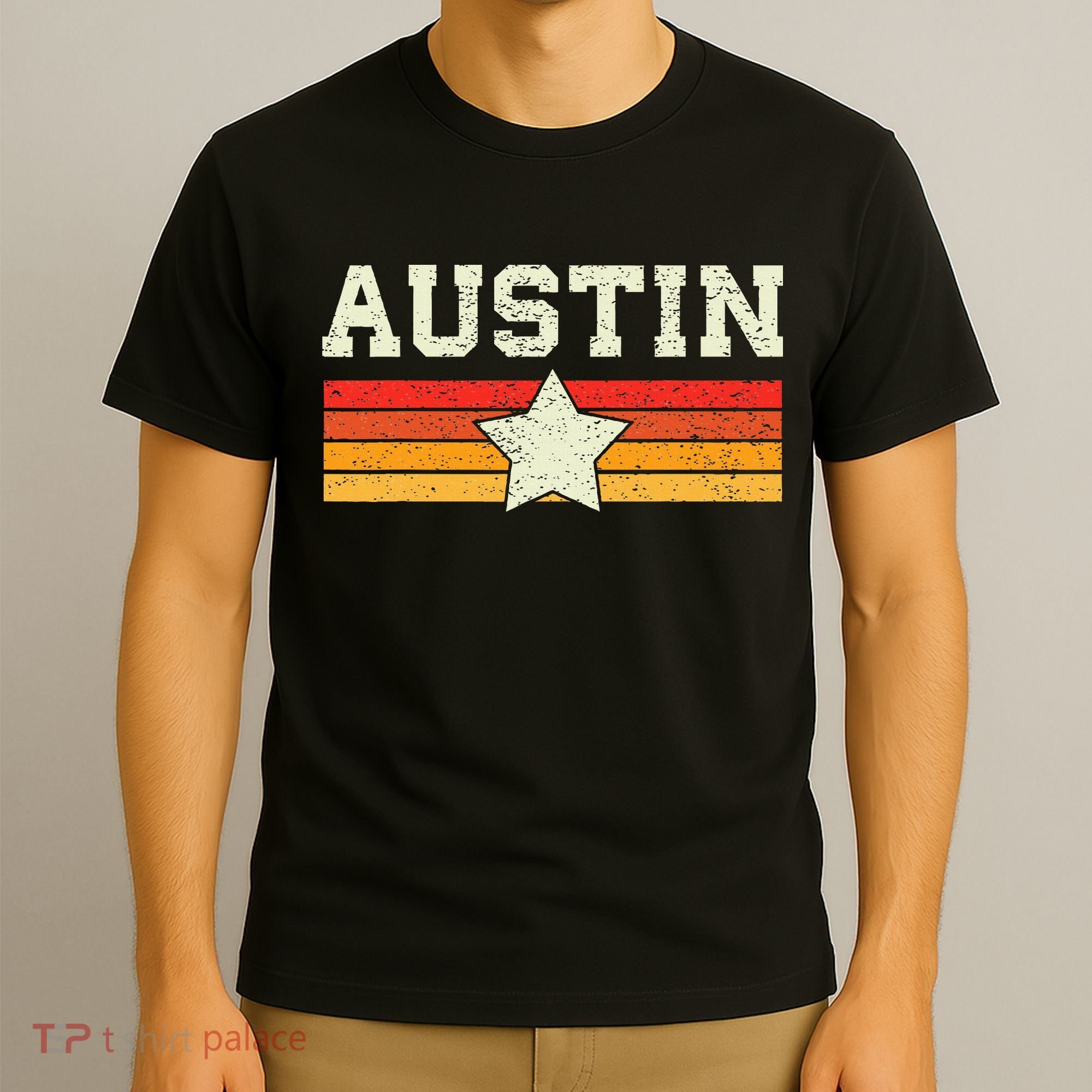 Austin Texas Retro Vintage Gift T-Shirt