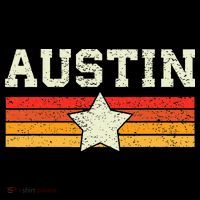 Austin Texas Retro Vintage Gift T-Shirt thumb 7