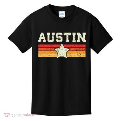 Austin Texas Retro Vintage Gift Kids T-Shirt