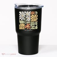 Anti Trump Subtle Not My President Flowers Statement Tumbler thumb 0