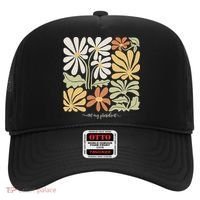 Anti Trump Subtle Not My President Flowers Statement Hat thumb 0